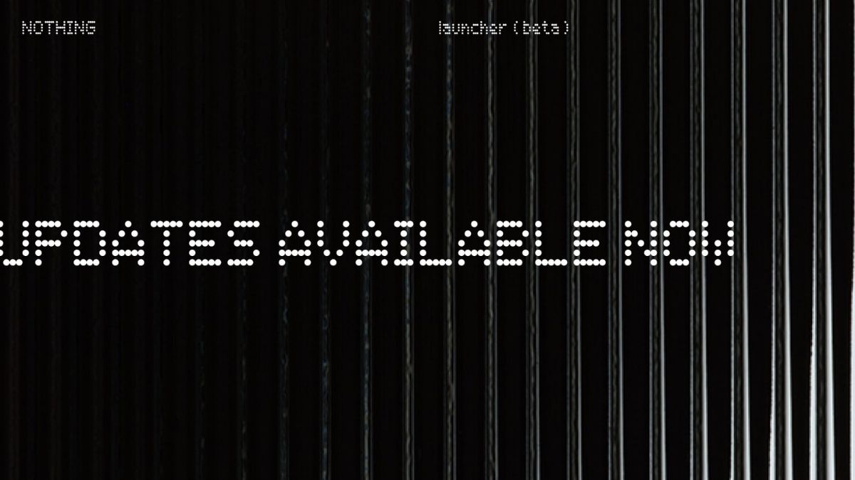 Nothing Launcher Available Android 11