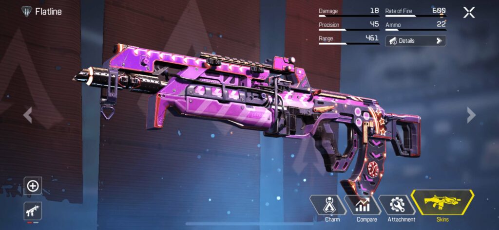 flatline apex legends AR