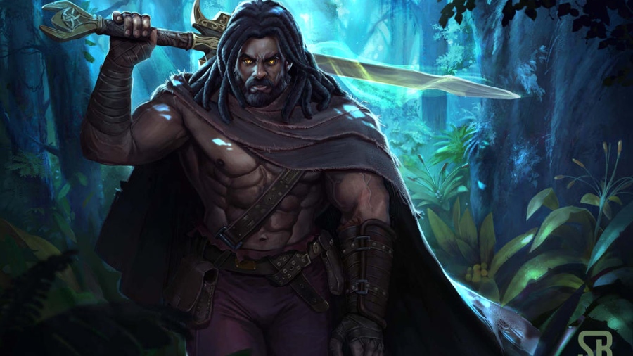 heimdall concept art god of war ragnarok