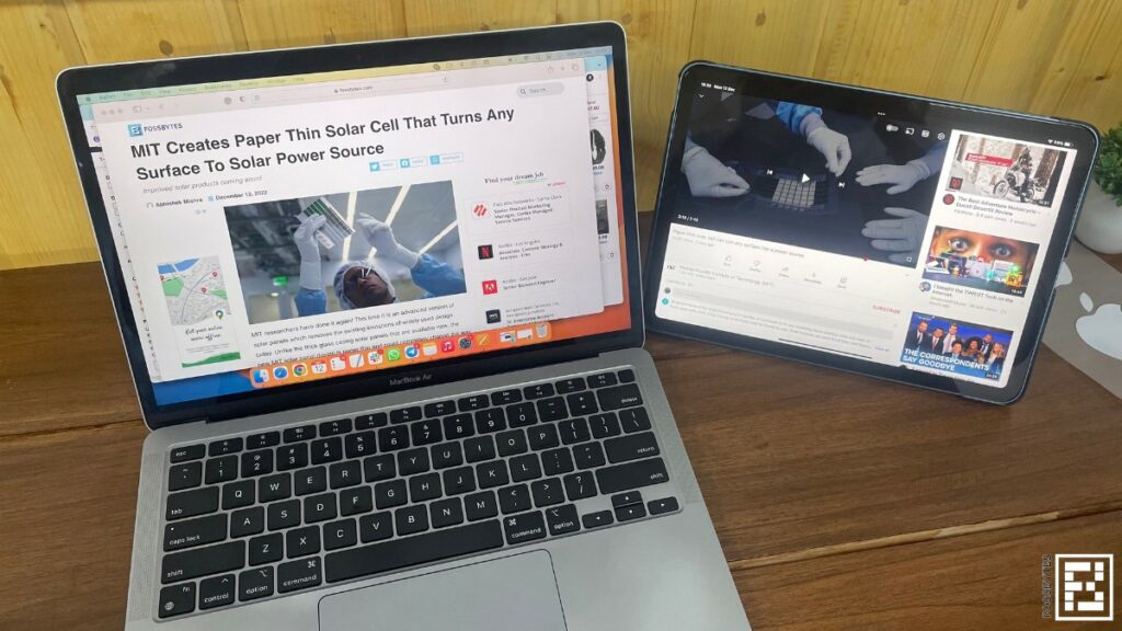 6. iPad Air review universal control