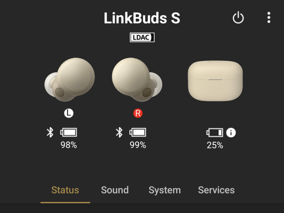LinkBuds S Battery