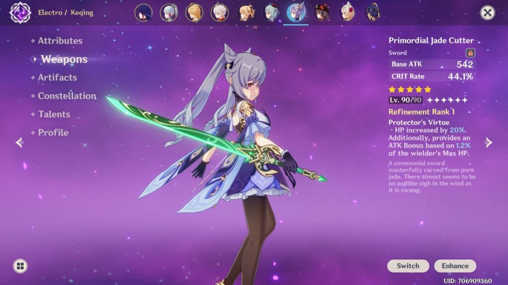 Primordial Jade Cutter