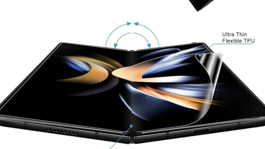 photo of PET screen protector
