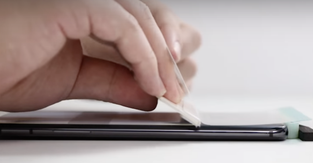 photo of TPU screen protector