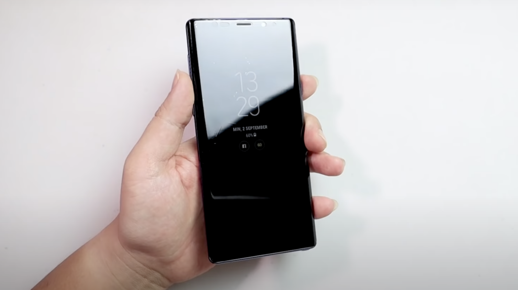 photo of hydrogel screen protector