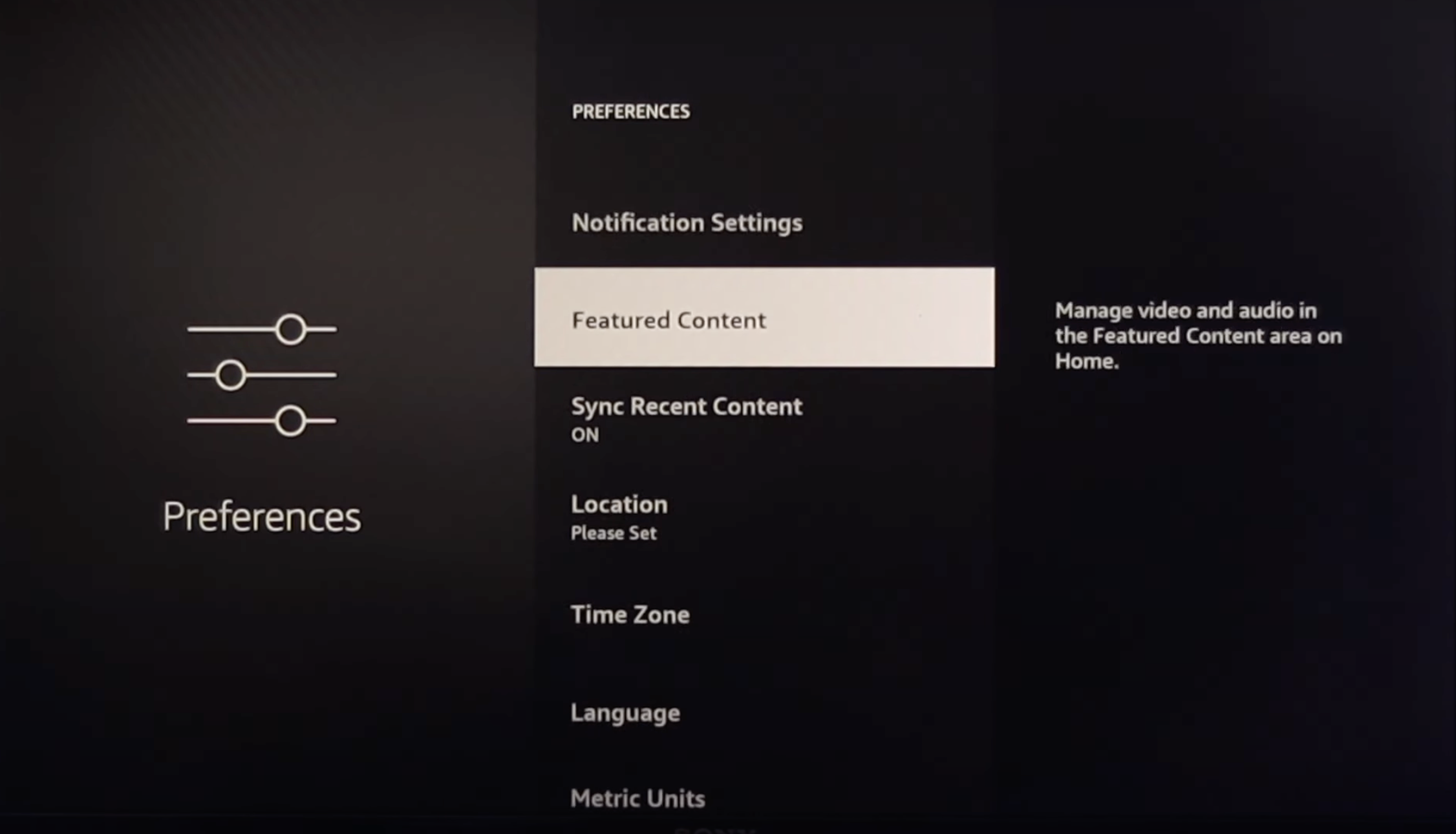 Photo of Amazon fire tv featured content