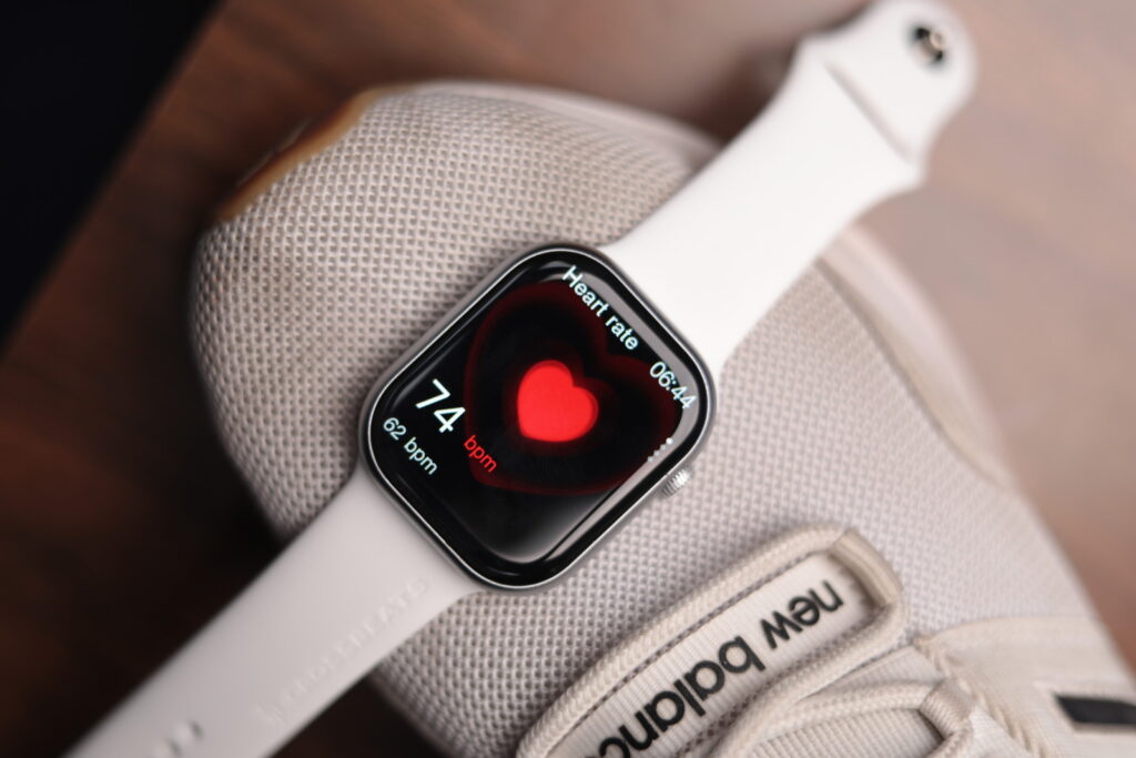 Image of CrossBeat Nexus Measuring heart rate of a shoe