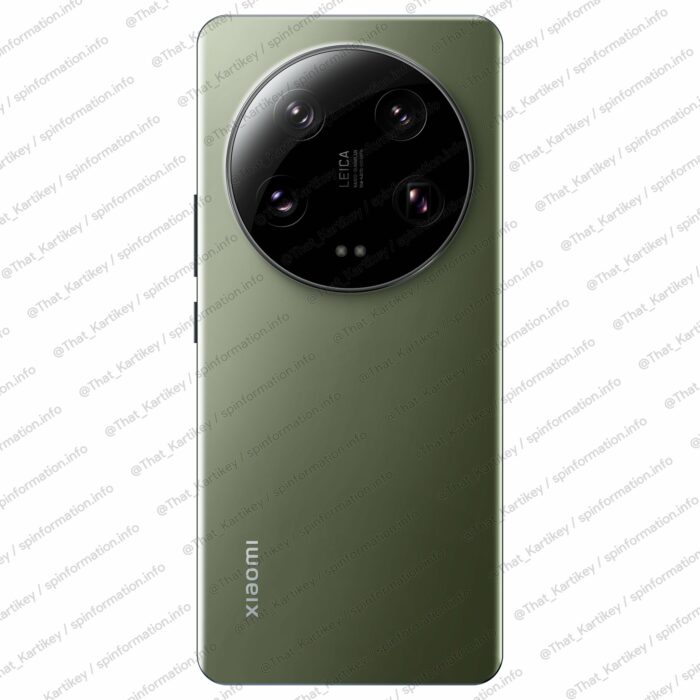 Image of the leaked render of the Xiaomi 14 Ultra 1