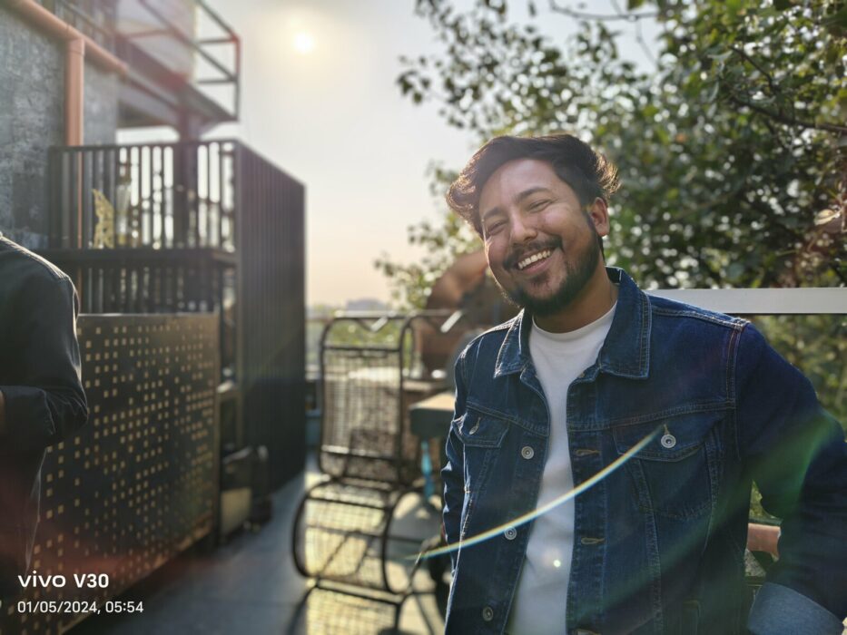 Portrait photo from the vivo v30-3