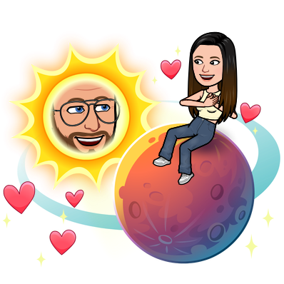 Image of the mercury planet in Snapchat