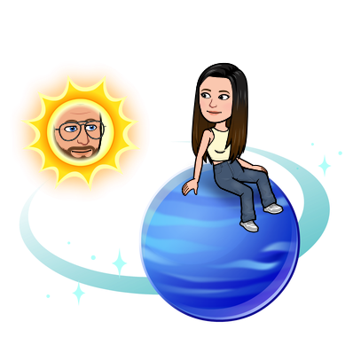 Image of Neptune in Snapchat