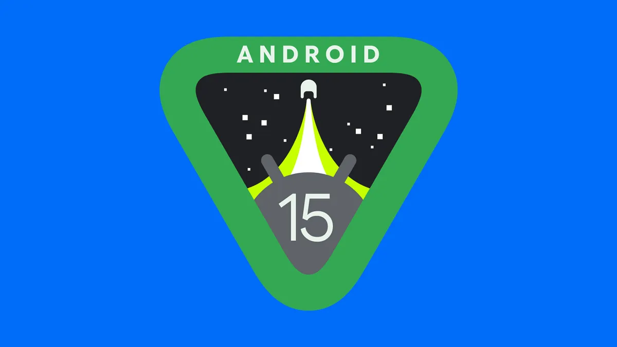 Android 15 logo