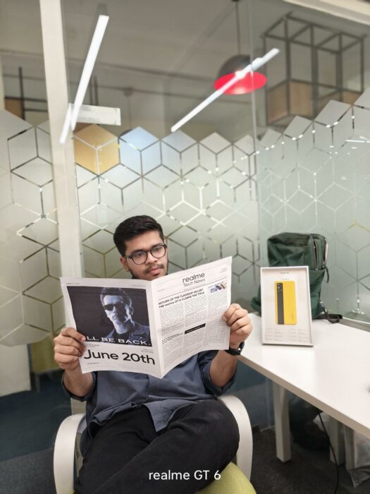 Daylight shot from the Realme GT 6-1