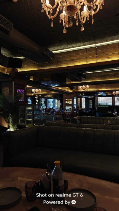 Nighttime shot from the Realme GT 6-2