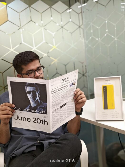 Portrait shot  from the Realme GT 6-1