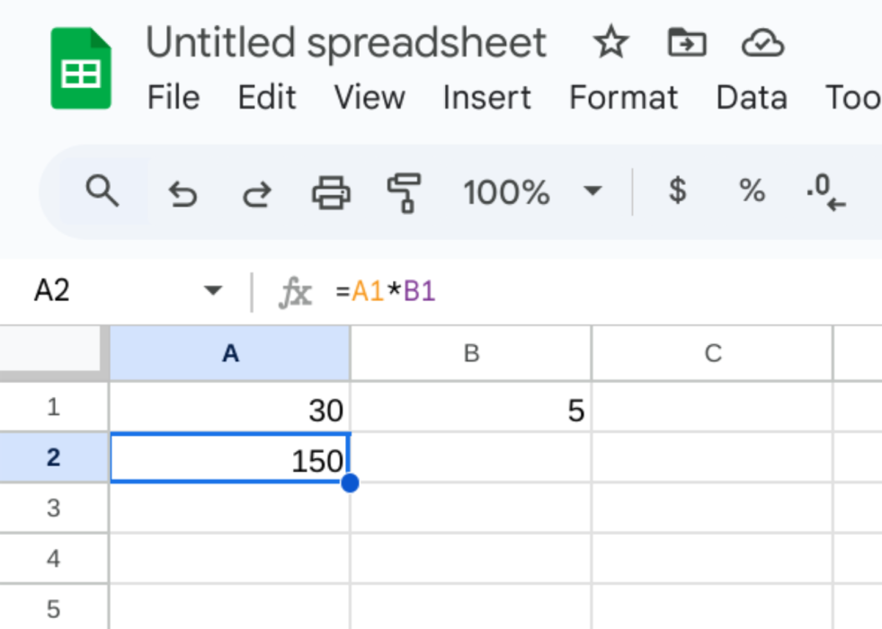 image to Click on the cell where you want