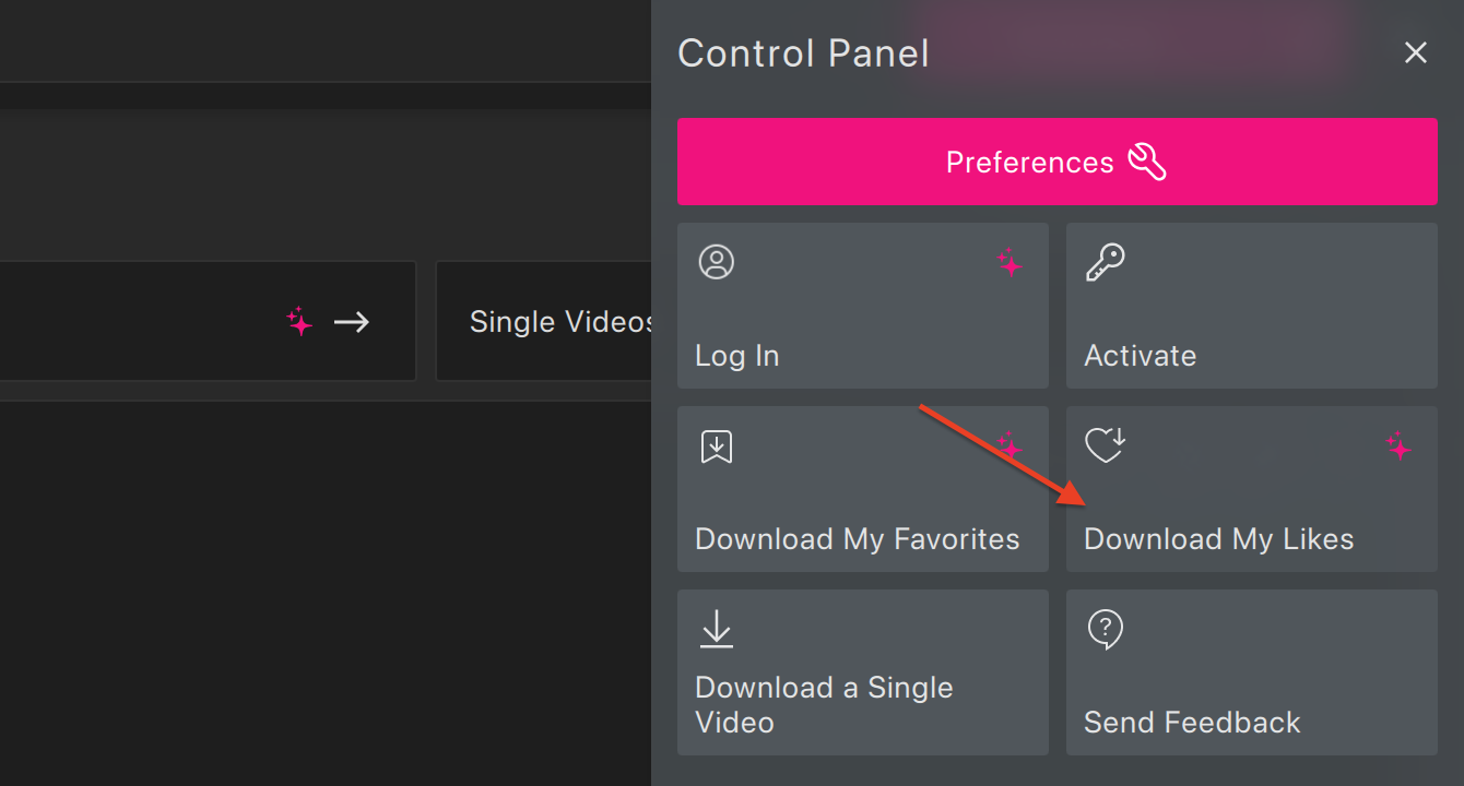 Image to Download Liked TikTok videos using 4K Tokkit