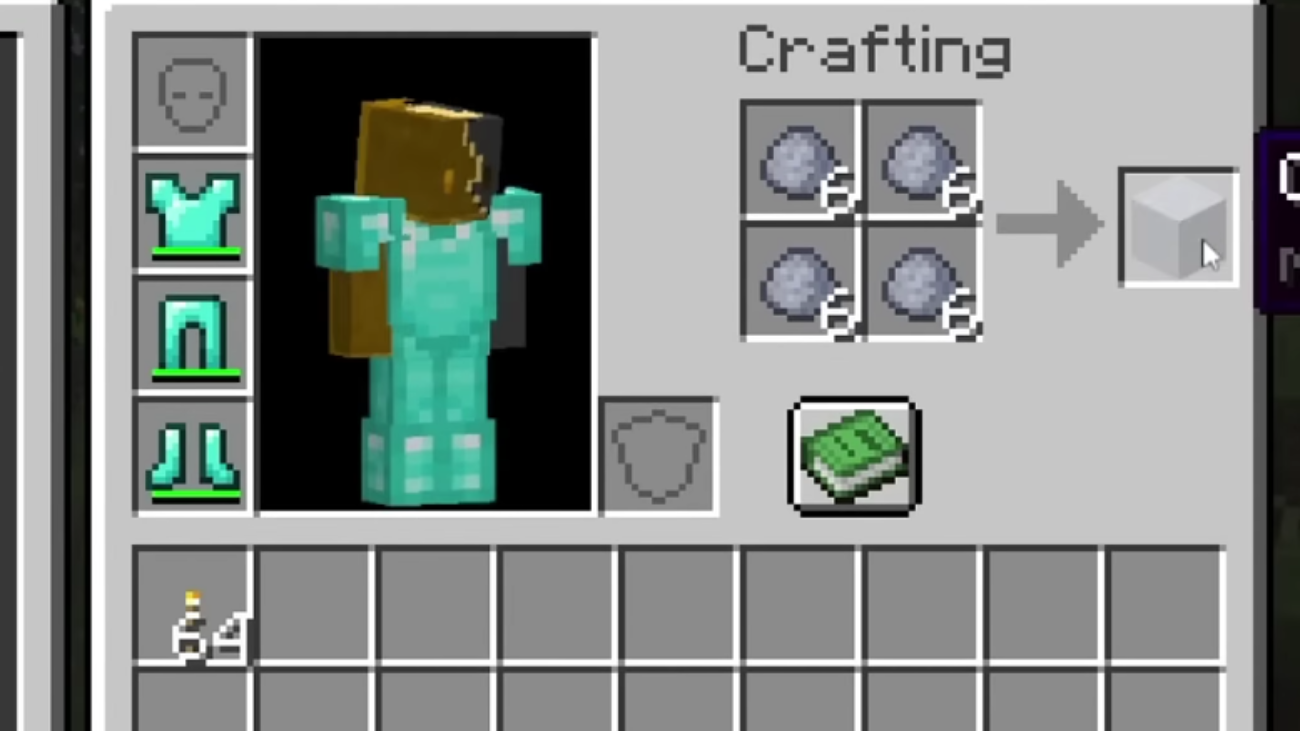 image to Gather clay blocks to make terracotta in minecraft