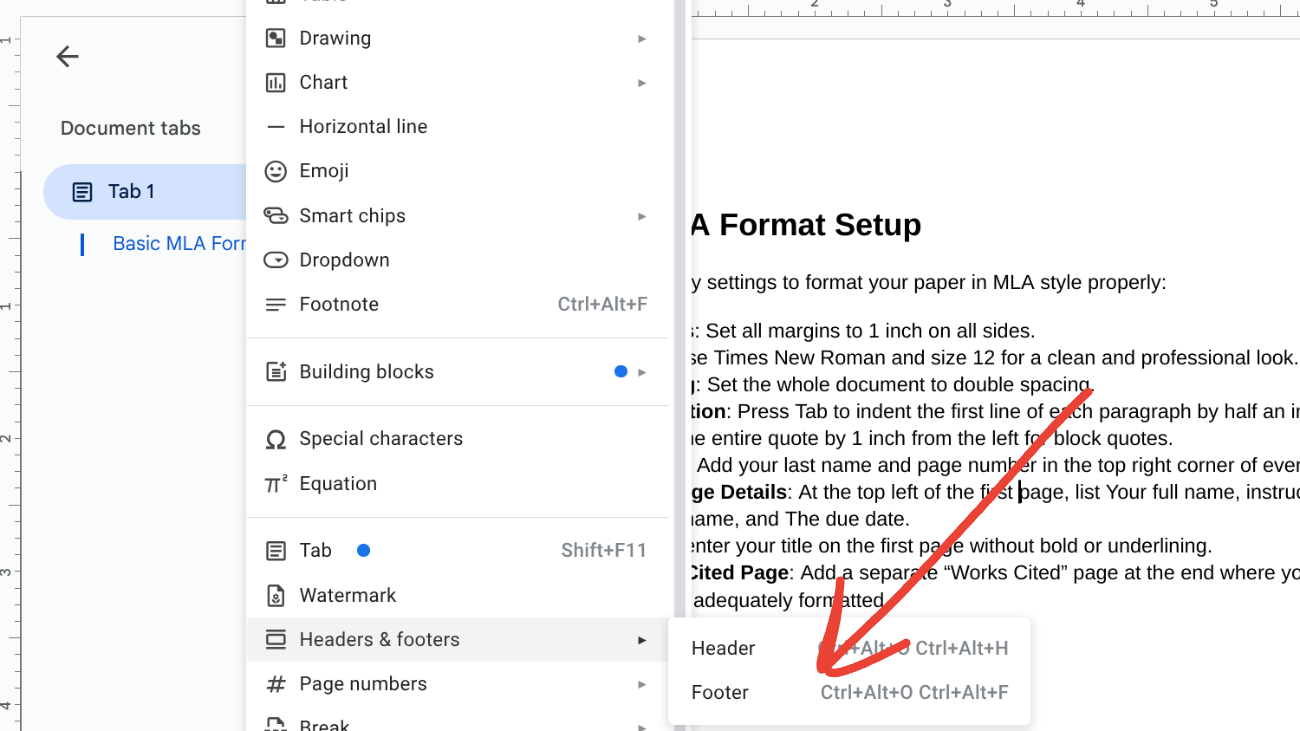 image to Hover over Headers & footer
