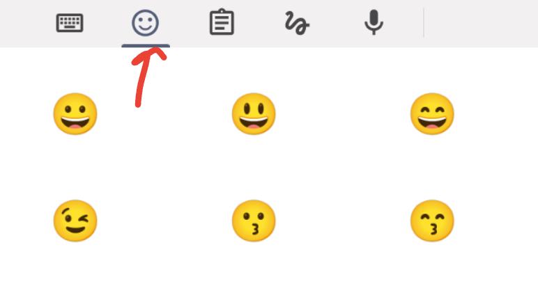 image to Open the Emoji Menu