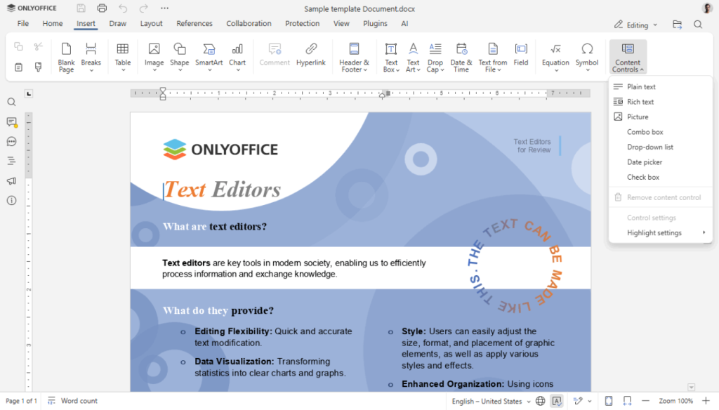 Document Enhancements