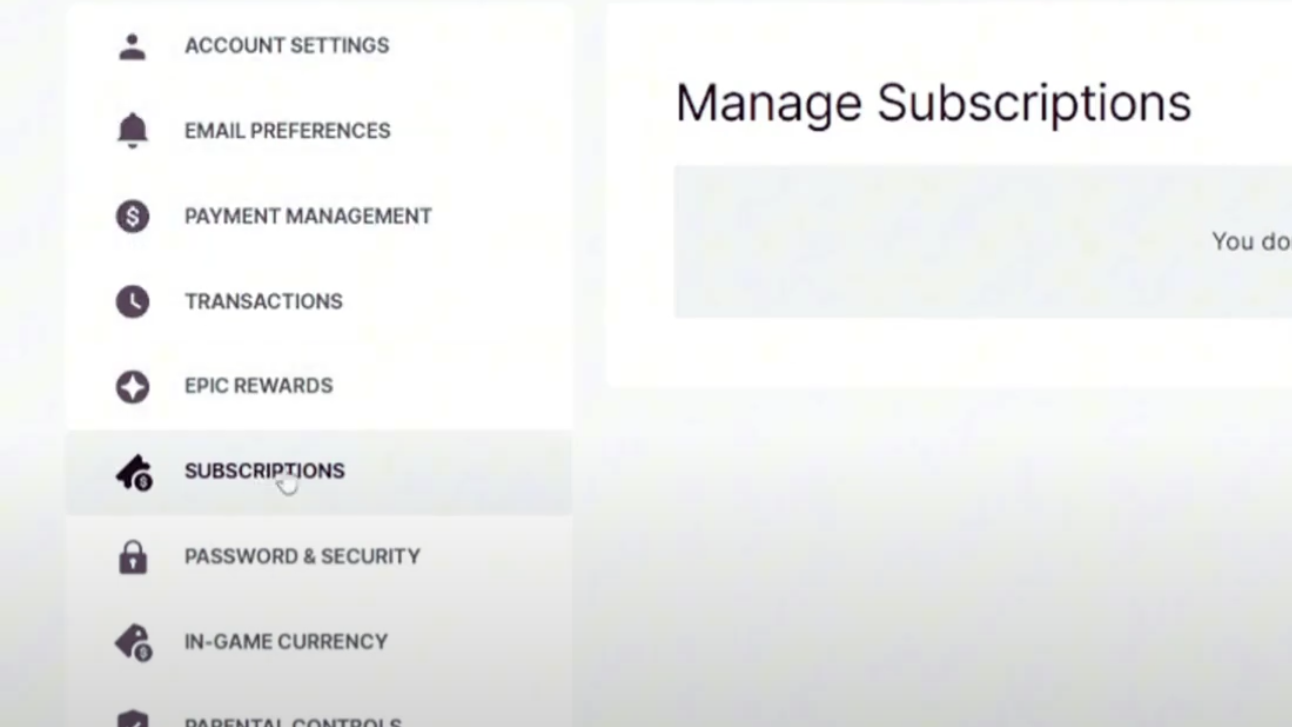 image to click the Fortnite Crew subscription