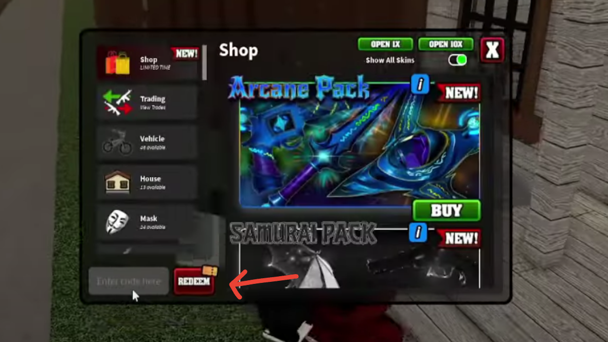 image to redeem the Da Hood Codes