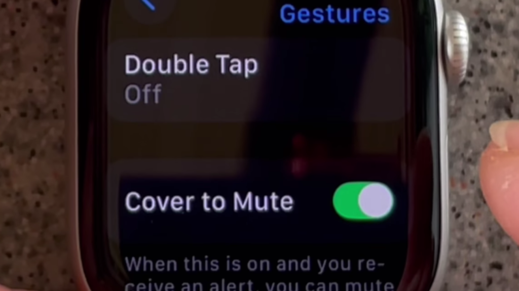 image for Quick Mute Using Your Palm to Silence Your Apple Watch