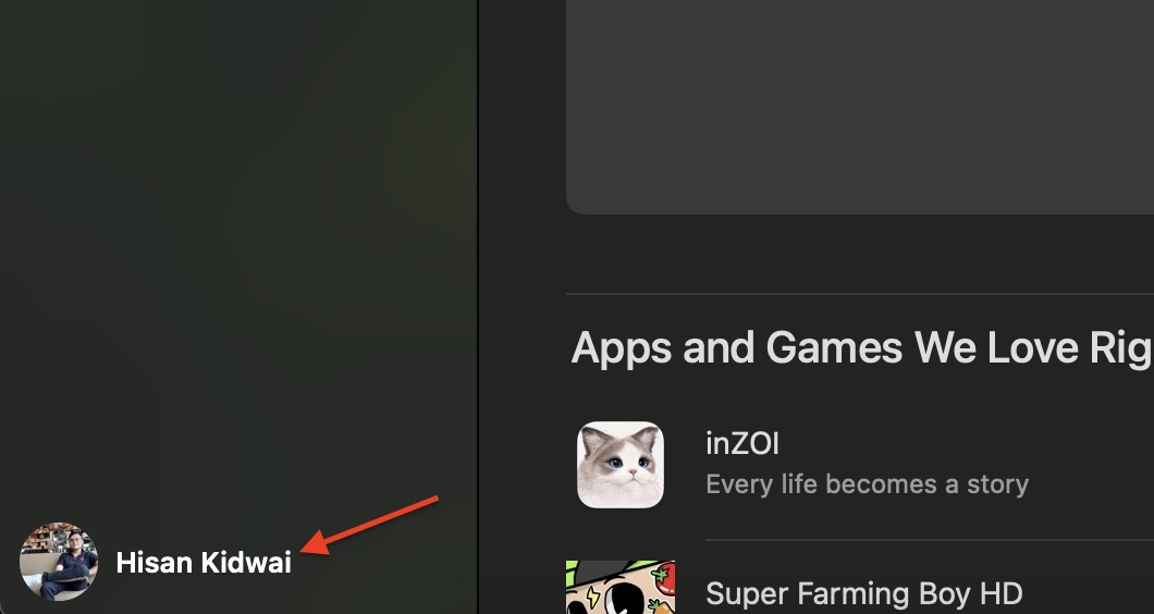 Image to check apple store gift card balance from macbook