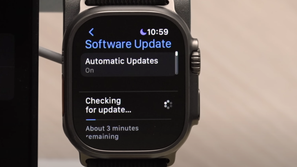 image to Keep watchOS updated