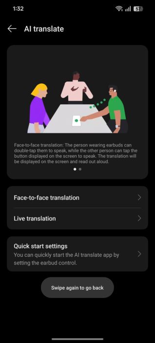 Image of the hey melody app for oneplus nord buds 3r-4