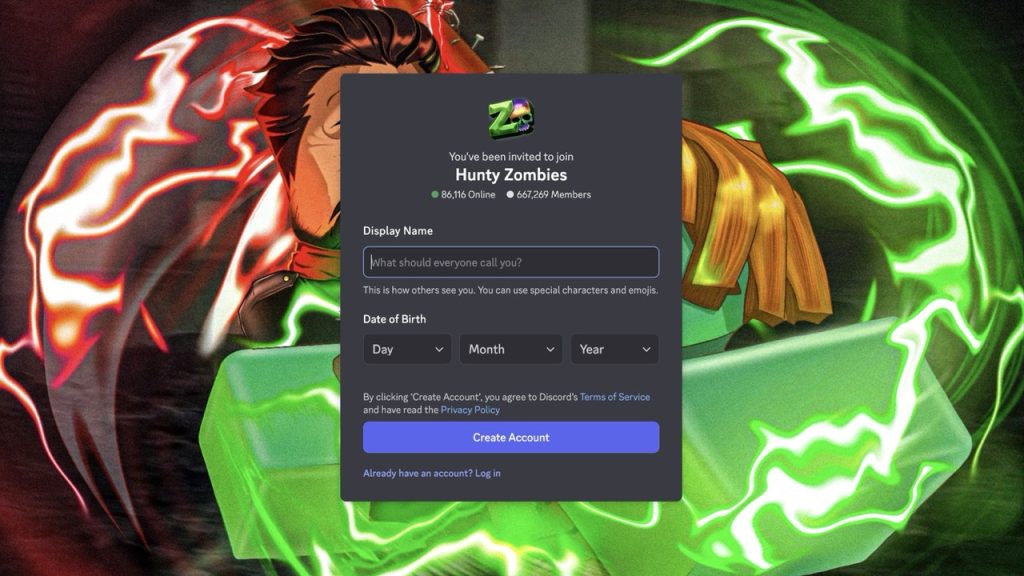 Hunty Zombies discord