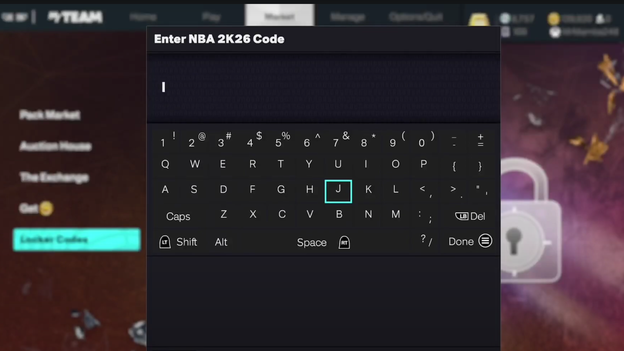 image to Enter a valid locker code
