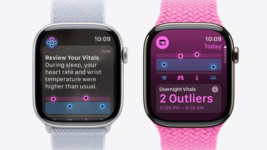 image to track vitals in Apple Watch Series 10